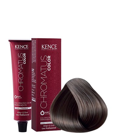 COL CR PERM 6.71 LOURO ESCURO MARROM ACINZENTA 60G CHROMATUS - KENCE