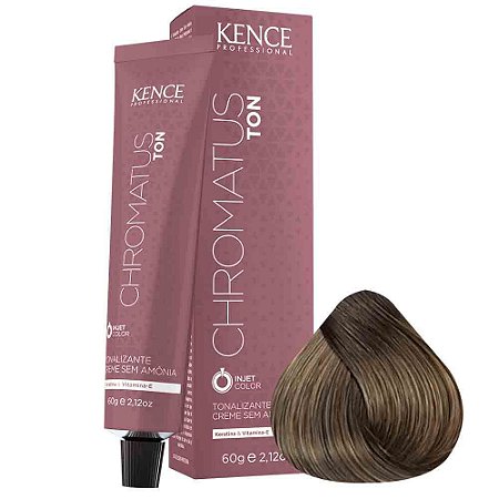 TON CREME SEM AMONIA 6.0 LOURO ESCURO 60G CHROMATUS