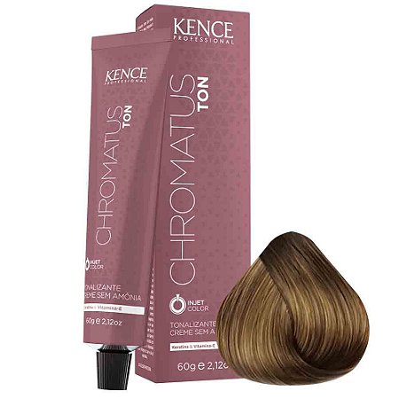 TON CREME SEM AMONIA 7.0 LOURO MEDIO 60G CHROMATUS