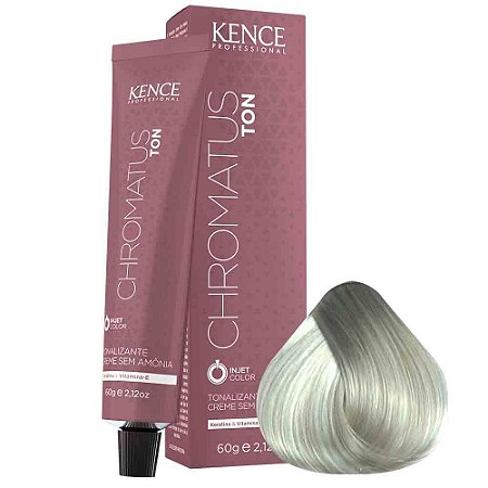 MATIZADOR CREME SEM AMÔNIA MK.01 - LOURO GELO 60G CHROMATUS - KENCE