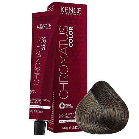 COL CREME PERM 6.1 LOURO ESCURO ACINZENTADO 60G CHROMATUS