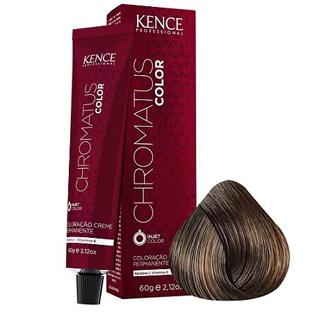 COL CREME PERM 5.7 CASTANHO CLARO MARROM 60G CHROMATUS