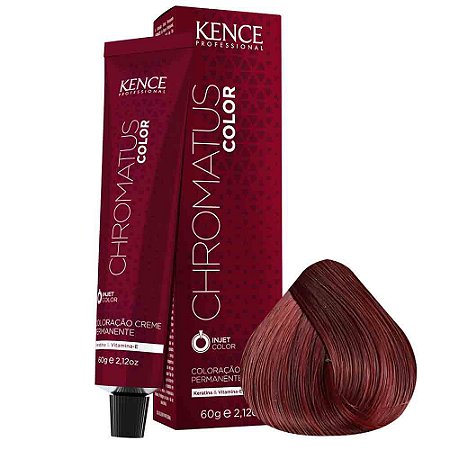 COL CREME PERM 6.66 LOURO ESCURO VERMELHO INTENSO 60G CHROMATUS
