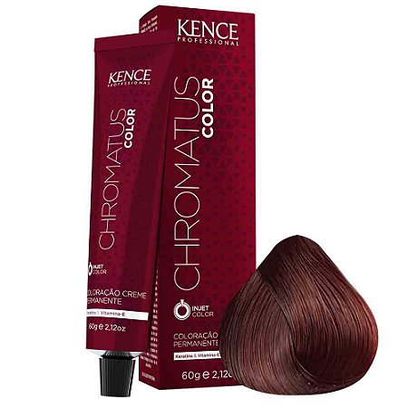 COL CREME PERM 44.62 CASTANHO MEDIO VERMELHO MARSALA 60G CHROMATUS