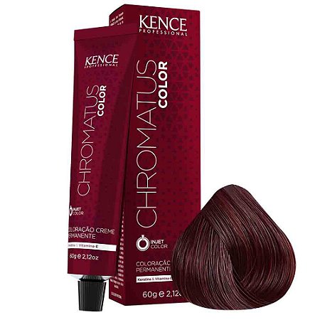 COL CREME PERM 66.62 LOURO ESCURO INTENSO VERMELHO IRISADO 60G CHROMATUS