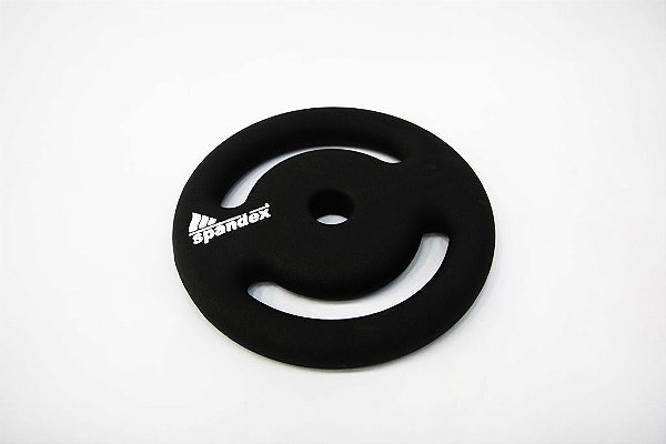 Anilha - Emborrachado Preto Spandex