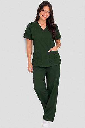 Pijama Cirúrgico Verde Escuro