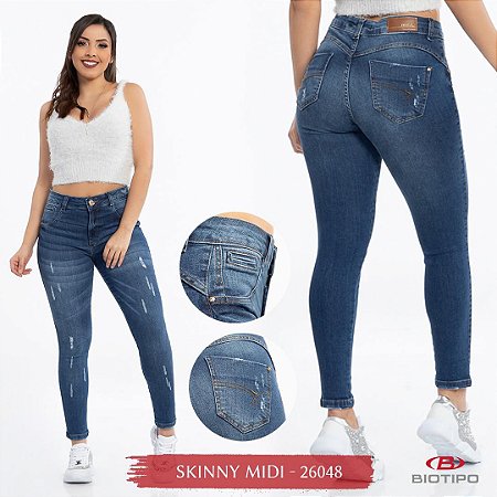 calça jeans biotipo feminina