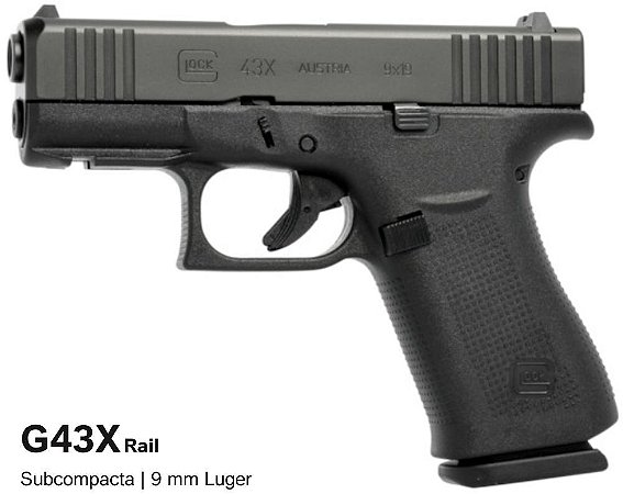 Pistóla GLOCK G43X Simline