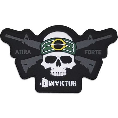 Patch Invictus Shooter Emborrchado