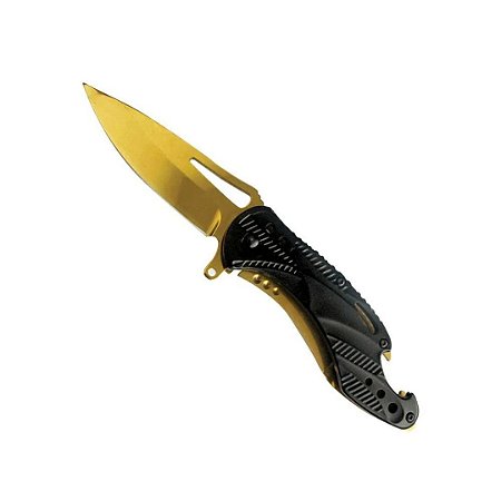 Canivete NTK ORO 19cm inox dourado
