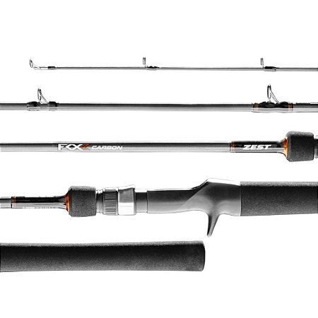 Vara Carretilha MS Zest Fox Carbon