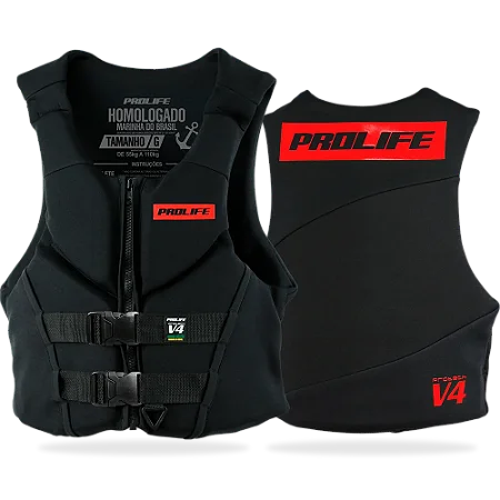 Colete Salva-Vidas Homologado Protech V4 Prolife