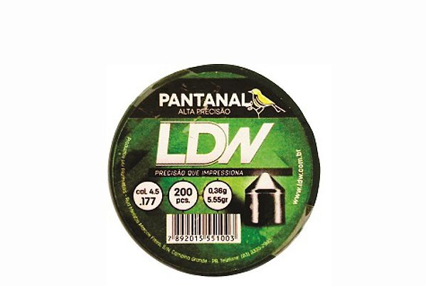 Chumbo LDW Pantanal 4.5 C/200