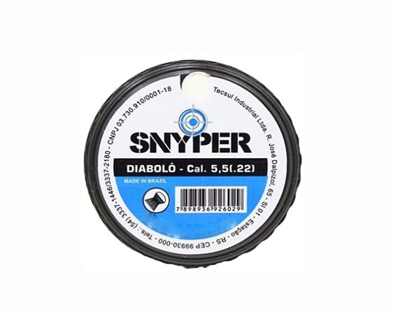 Chumbo Snyper 5.5 c/125