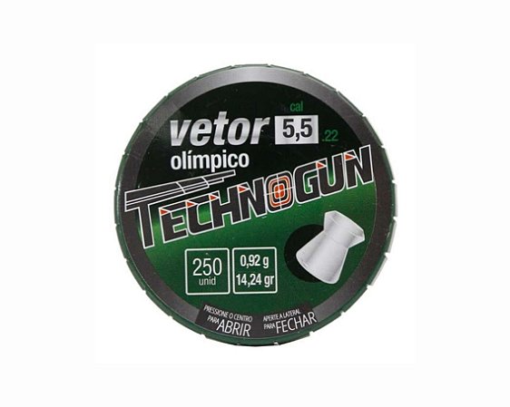 Chumbo Technogun Sonic Vetor 5,5 c/125