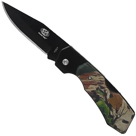 Canivete ALBATROZ K207 Tático Camuflado