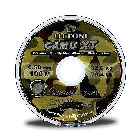 Linha Ottoni CAMU XT camuflagem