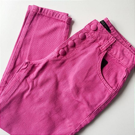 calça jeans pink