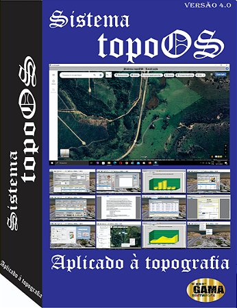 Sistema topoOS Versão 4.0.0 - Para topografia (Tão essencial quanto o topoGRAPH)