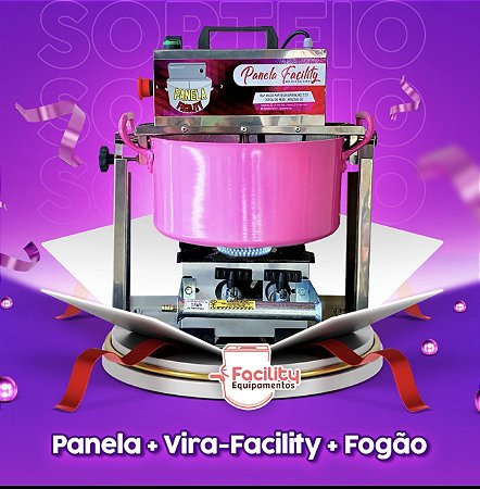 Promoção panela+vira-facility+fogao