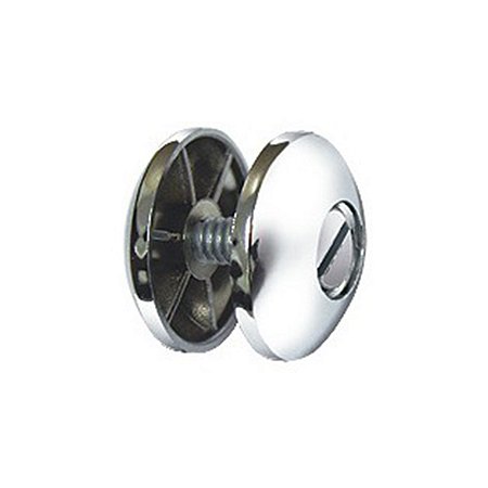 Botão Duplo Vitrine Padaria em ABS Vidro 4mm