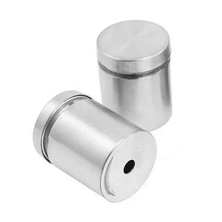 Prolongador 2,5X2,5 cm aço escovado