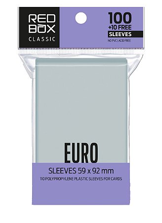 Sleeves Redbox Classic EURO (59 x 92 mm) C/100
