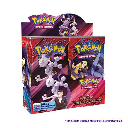 Pokémon (TCG) Escarlate E Violeta 10: Rivais Predestinados - Booster unitário