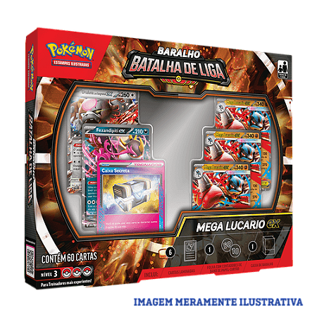 Pokémon (TCG) Baralho de Batalha de Liga Mega Lucario EX