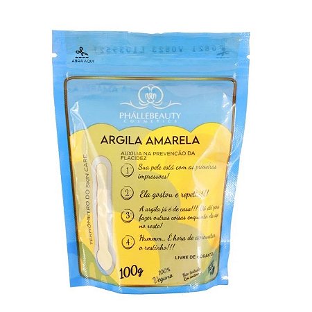 Argila Amarela - Phallebeauty