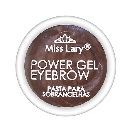 Power Gel Pasta Para Sobrancelhas Médio - Miss Lary