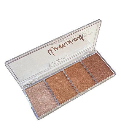 Paleta de Iluminador Cor 1 - Pink 21