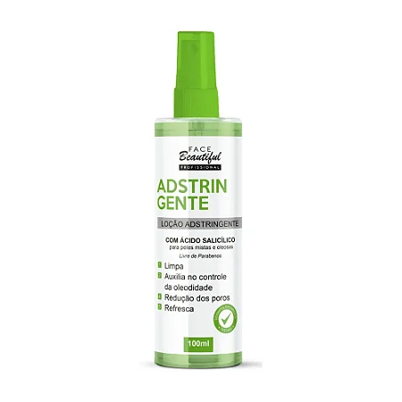 Adstringente com Ácido Salicílico 100ml - Face Beautiful