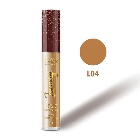 Corretivo Líquido Camuflagem Luxury Cor L04 - Face Beautiful