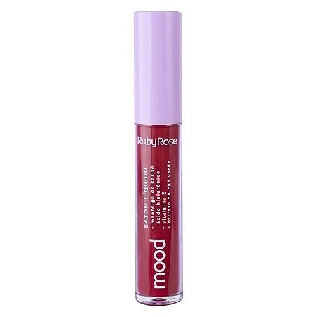 Batom Liquido Mood Desire 01 - Ruby Rose