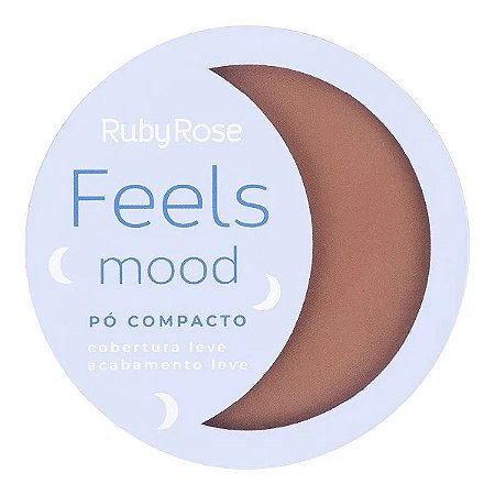 Pó Compacto Feels Mood PC45 - Ruby Rose