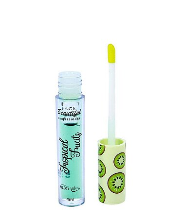 Gloss Labial Tropical Fruits Kiwi - Face Beautiful