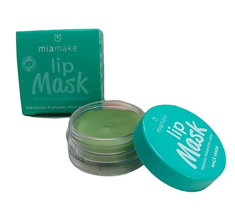 Máscara Hidratante Labial Lip Mask Maçã Verde - MiaMake
