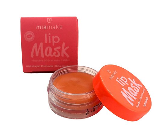 Máscara Hidratante Labial Lip Mask Morango - MiaMake