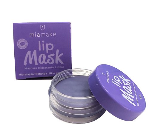 Máscara Hidratante Labial Lip Mask Uva - MiaMake