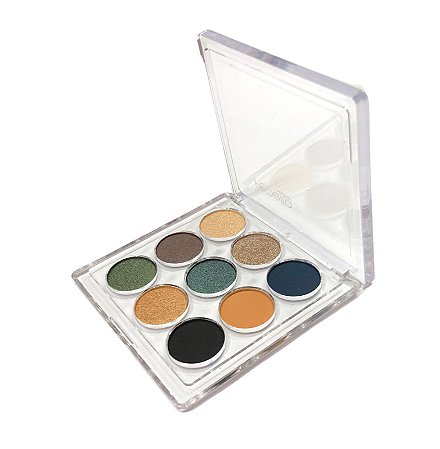 Paleta de Sombras Transparente Cor A - Febella
