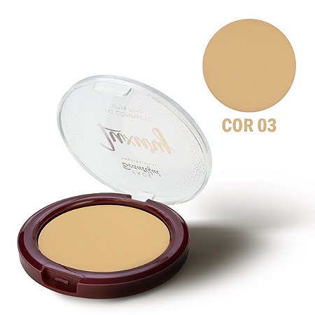Pó Compacto Ultrafino Luxury Cor 3 - Face Beautiful