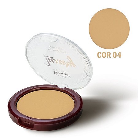 Pó Compacto Ultrafino Luxury Cor 4 - Face Beautiful