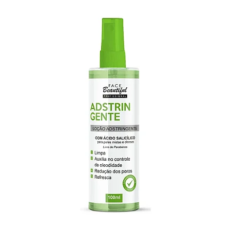 Adstringente com Ácido Salicílico 200ML - Face Beautiful