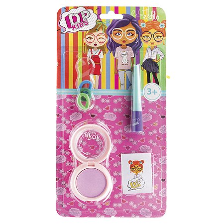 Kit de Maquiagem infantil Delineador + Blush - Dapop KIDS