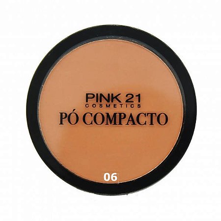 Pó Compacto Waterproof Pink 21 - Cor 06