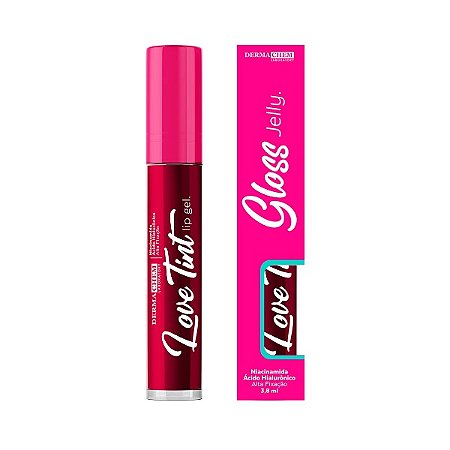 Batom Lip Gel Love Tint Dermachem - Firenze Pink