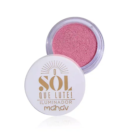 Iluminador Solto O Sol Que Lute Mahav - Cor Rosê