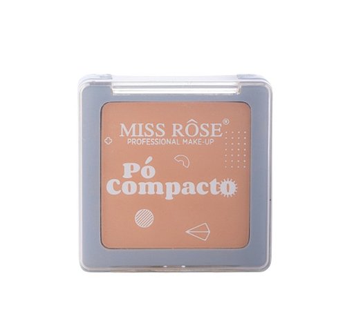 Pó Compacto Professional Make Miss Rôse - Cor 02